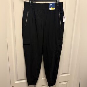 Black Old Navy Women’s sleektech Joggers - M